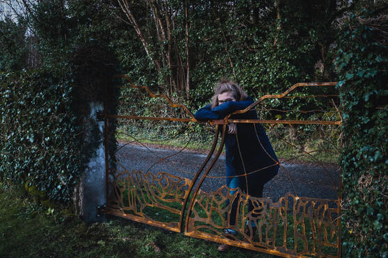 burren college of art metal gate