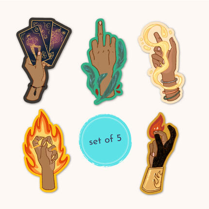hand stickers