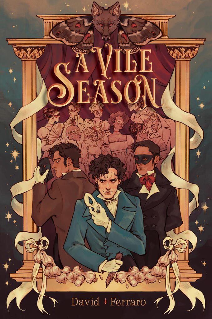A Vile Season cover for Page Street Publishing. Art by klimtsonian. Art direction and design by me.
