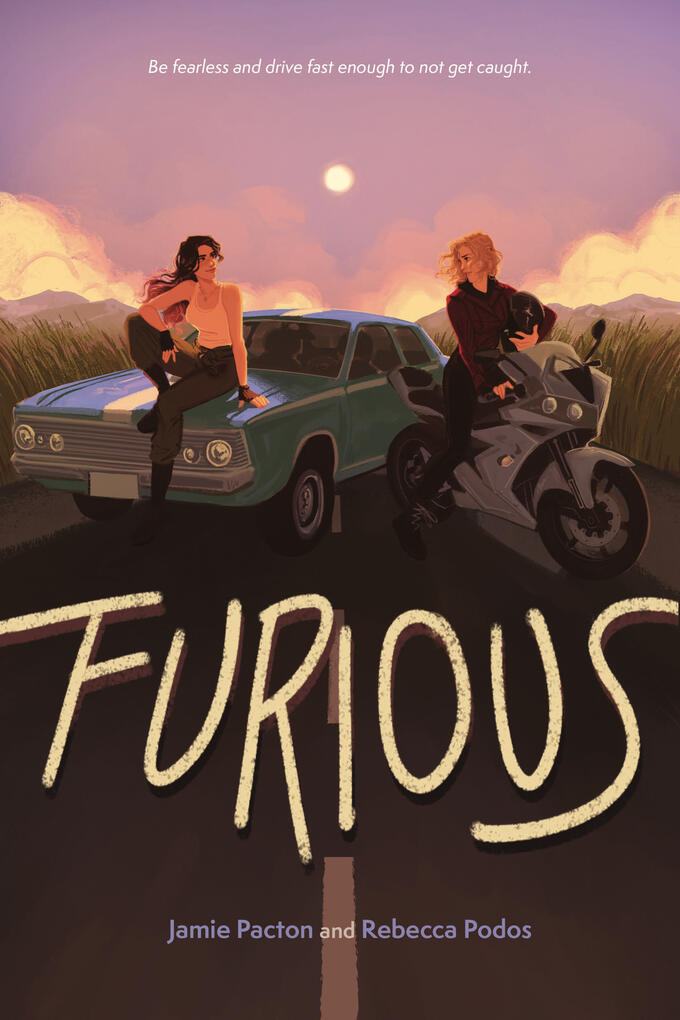 Furious cover for Page Street Publishing. Art by bambs. Hand-lettering, design, and art direction by me.